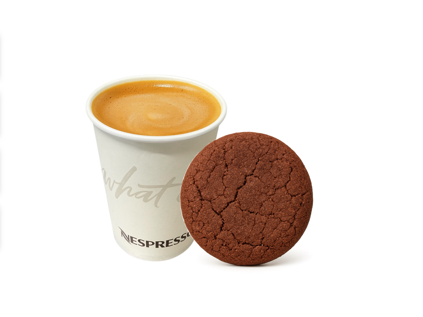 Ranní káva Lungo s domácí sušenkou