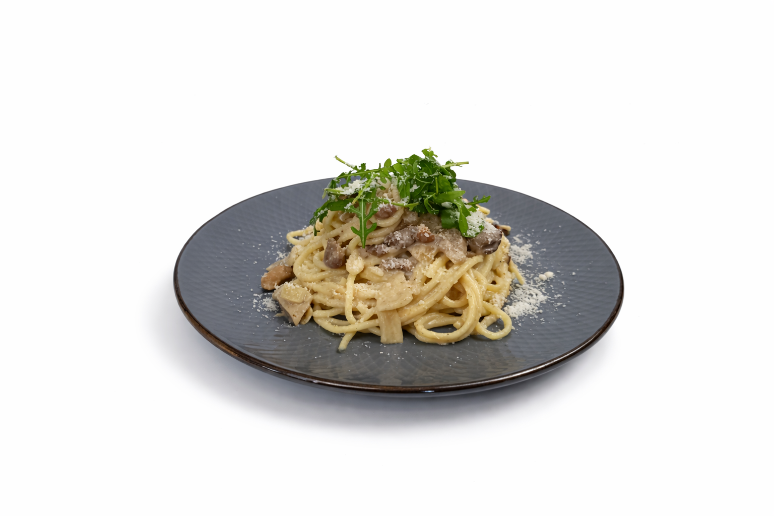 Špagety s houbovou omáčkou