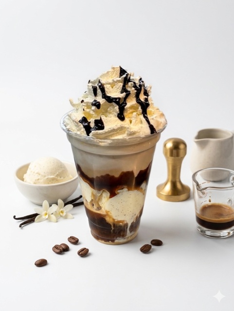 Ledová káva se zmrzlinou 400ml