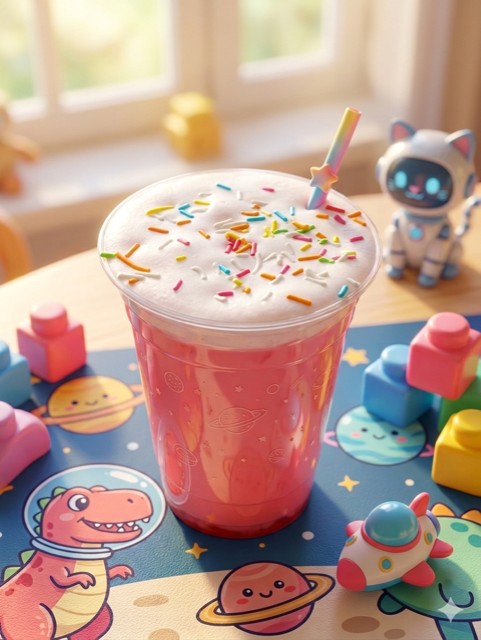 Babyccino jahoda