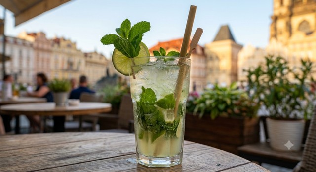 Mojitová limonáda - nealko